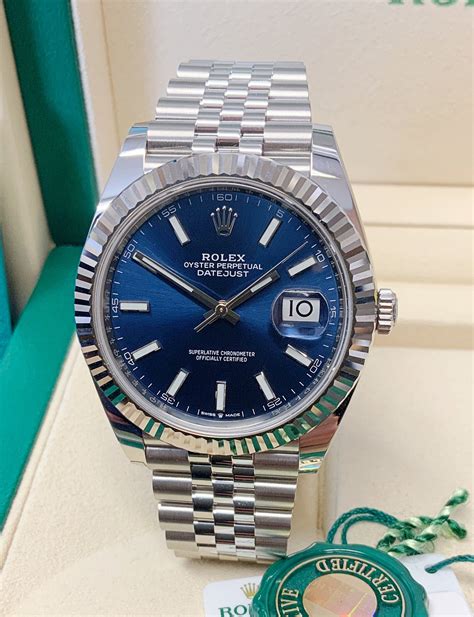 126334 rolex pyster bracelet blue dial|Rolex 126334 price.